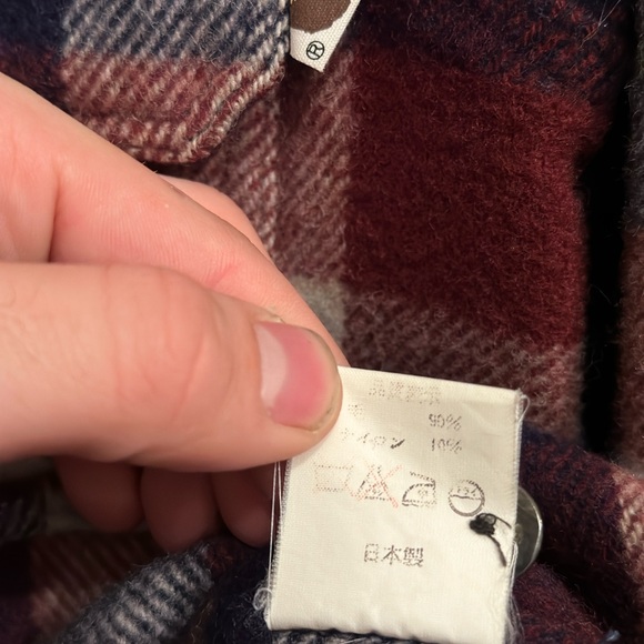 Vintage Bape Quarter-zip Flannel - Picture 8 of 8